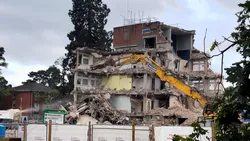 Heatherwood Hospital June 2023 Heatherwood Demolition Continues Part 5