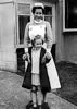 Alison Ottewell Nurse  & Alison Outside Mid 1950's