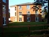 New flats viewed from diagnostics walkway