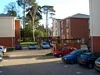 New build viewed from Ward 4