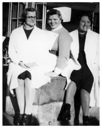 Ruby Brook Ruby Left,Ward Sister Miles,Mrs. Brady(Teacher)
